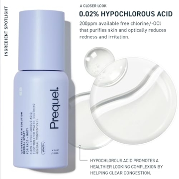 Prequel Skin Universal Solution - Hypochlorous Spray 4 Fl Oz