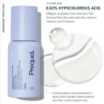 Prequel Skin Universal Solution - Hypochlorous Spray 4 Fl Oz