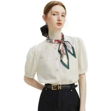 Classic Leather Belt with Metal Buckle for Women