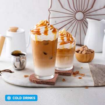 WORHE Marble Coaster for Drinks Set of 5 Natural Travertine Coasters for Home Decor Coffee Table, Modern Style Stone Cup Mat for Housewarming Party Hotel Bar Christmas Anniversary Present Red (WH027)