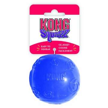 Kong Dog Squeezz Ball Assorted Colors Large 2 Pack
