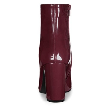 Allegra K Stylish Chunky Heel Ankle Boots for Women