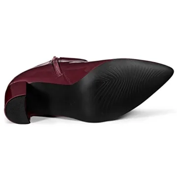 Allegra K Stylish Chunky Heel Ankle Boots for Women