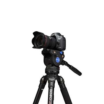 Benro BV4 Aluminium Video Tripod Kit for Smooth Filming
