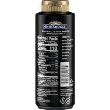 Ghirardelli Chocolate Caramel Sauces 16 oz Squeeze Bottles