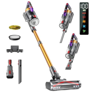 Cordless Vacuum Cleaner with Aromatherapy & Anti-Tangle