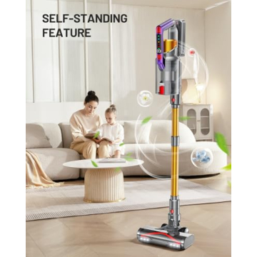 Cordless Vacuum Cleaner with Aromatherapy & Anti-Tangle