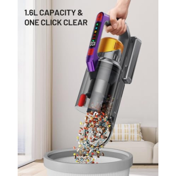 Cordless Vacuum Cleaner with Aromatherapy & Anti-Tangle