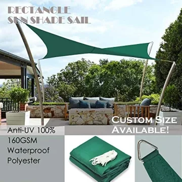 Alion Home Waterproof Sun Shade Sail - Versatile Outdoor Shade