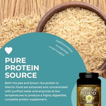 HealthForce Warrior Food Protein Powder - Organic Vegan