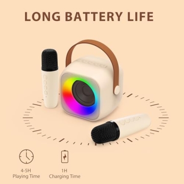 Fun Jeefu Kids Karaoke Machine - Best Gift for Ages 3-12