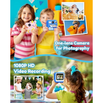 KOKODI Instant Print Kids Camera for Creative Fun