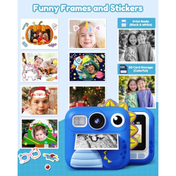 KOKODI Instant Print Kids Camera for Creative Fun