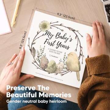 First 5 Years Baby Memory Book for Every Family