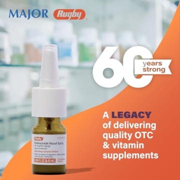 Rugby Budesonide Nasal Spray Allergy Relief 0.285 Fl. Oz