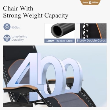 Oversized XL Zero Gravity Recliner Chair: Comfort & Style
