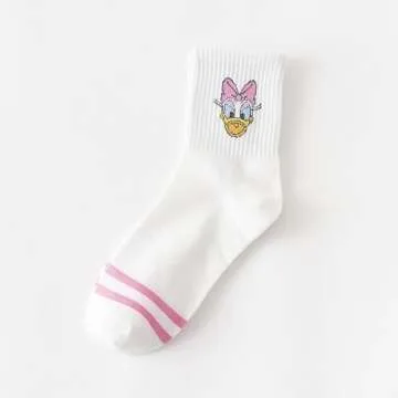 Mayyatt Animation Character Women Crew Socks for Fun Wear
