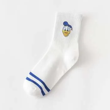Mayyatt Animation Character Women Crew Socks for Fun Wear