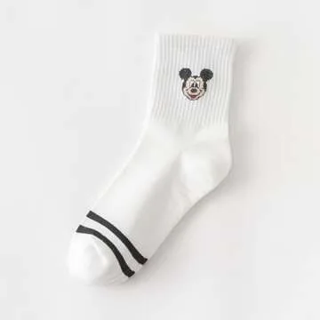 Mayyatt Animation Character Women Crew Socks for Fun Wear