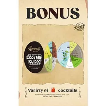 KITESSENSU Boston Cocktail Shaker Set for Mixology Excellence