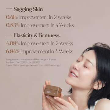 KOY Flow Lifting Wrapping Capsule Cream - Collagen Face Moisturizer For Anti-Aging & Hydration - Visibly Firm Skin with Volufiline Capsule - Travel Kit- Korean Skin Care 1.69 fl.oz