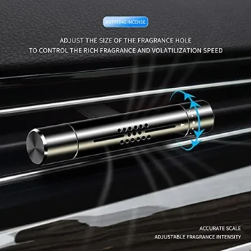 KMSCO Car Air Fresheners Diffuser Stylish Essential Oil Clips