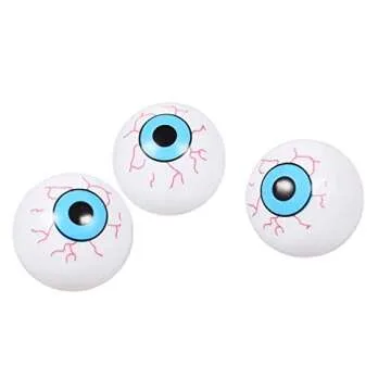 Greenbrier Eyeball Ping Pong Balls for Halloween Fun