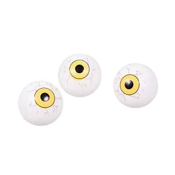 Greenbrier Eyeball Ping Pong Balls for Halloween Fun