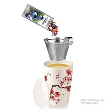 Tea Forte Single Steeps Loose Leaf Herbal Retreat Premium Tea Sampler 15 Count 3 of Each Assorted Blends, Pre-Portioned Single Serve Pouches, Steeps 12 oz