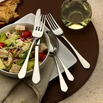 Mikasa Colson 20 Piece Stainless Steel Flatware Set