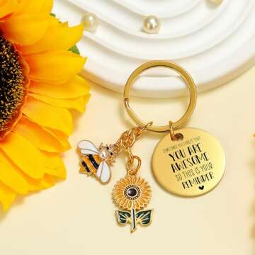 Sunflower Get Well Soon Gift Baskets for Women - Self Care Birthday Gifts - Inspirational Sunshine Box Care Package