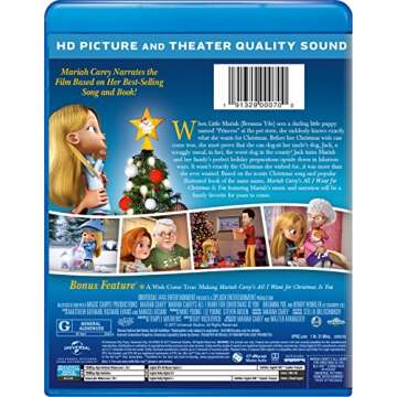 Mariah Carey's All I Want for Christmas Is You [Blu-ray] - Holiday Movie Classic