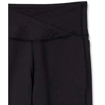 Core 10 Women's Cross Waist Leggings with Pockets and Style
