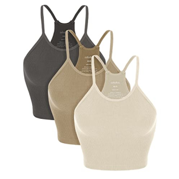Stylish ODODOS Women's Crop Camisole Tank Tops Online