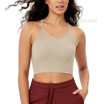 Stylish ODODOS Women's Crop Camisole Tank Tops Online