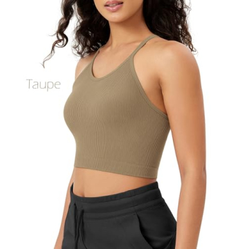 Stylish ODODOS Women's Crop Camisole Tank Tops Online