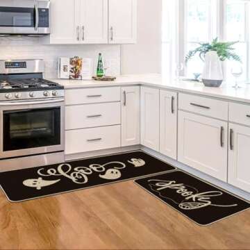 Artoid Mode Halloween Kitchen Mats Set - Non-Slip & Washable
