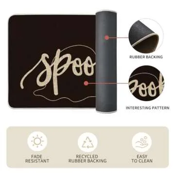 Artoid Mode Halloween Kitchen Mats Set - Non-Slip & Washable