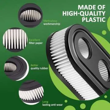 593260 Lawn Mower Air Filter for Briggs & Stratton Mowers