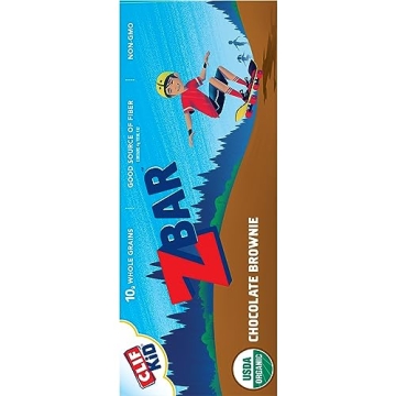 CLIF Kid Zbar Chocolate Brownie Snack Bars 18 Pack
