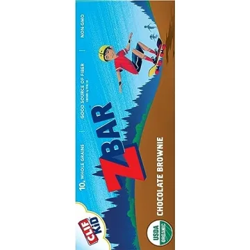 CLIF Kid Zbar Chocolate Brownie Snack Bars 18 Pack