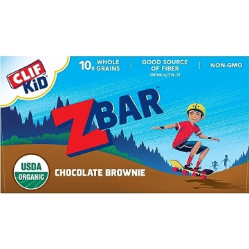 CLIF Kid Zbar Chocolate Brownie Snack Bars 18 Pack