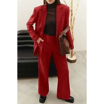 Stylish PRETTYGARDEN Women's Fall Office Suit Set