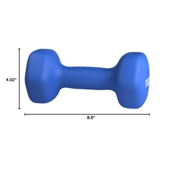 Amazon Basics Neoprene Gym Dumbbells Set of 2, 20 lb