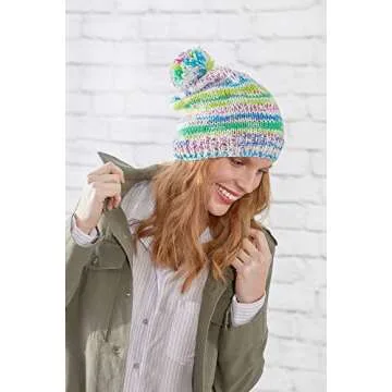 RED HEART E300F.7255 Super Saver Fair Isle Yarn, Parrot, Parrott