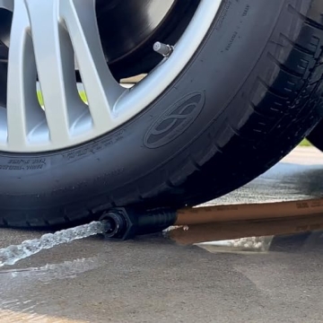 Colors Garden Hose with SwivelGrip for Effortless Watering