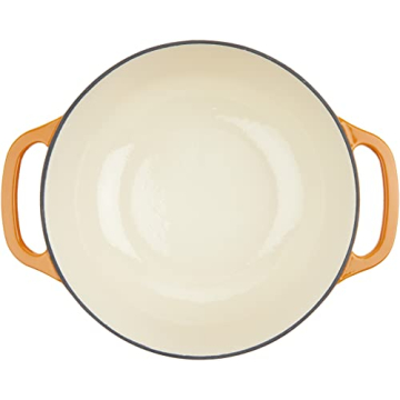 Lodge 6 Quart Cast Iron Dutch Oven – Enameled & Versatile