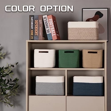 SIXDOVE Storage Baskets - Woven Home Organizers
