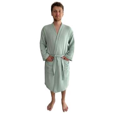 Organic Muslin Bathrobe for Ultimate Comfort and Style