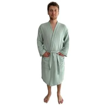 Organic Muslin Bathrobe for Ultimate Comfort and Style